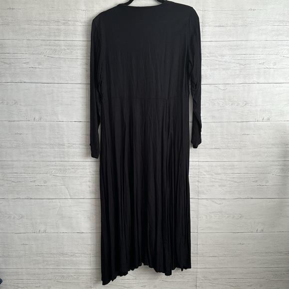 Pier 1 Imports Black Vintage Lace Button Down Cardigan/Dress | SIZE S - Picture 3 of 9